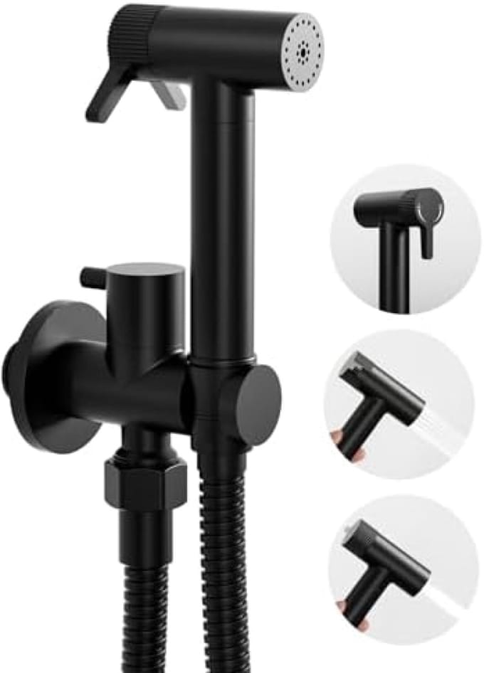 Premium Badkamer Bidet Douchepistool met Dubbele Straalinstelling