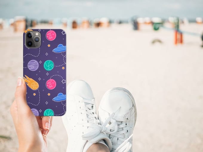 Apple iPhone 11 Pro Max Silicone Back Cover Space