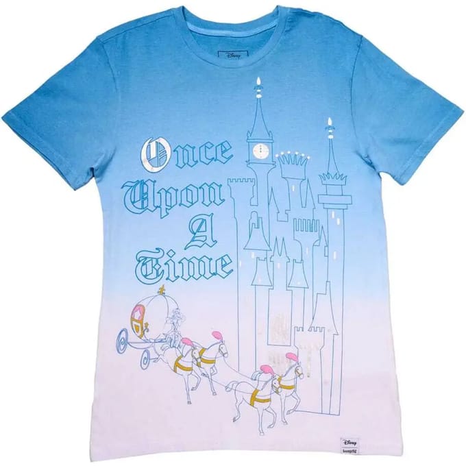 T-shirt Loungefly Disney - Cinderella 75th Anniversary