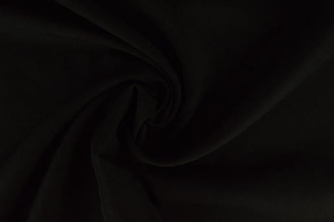 Brandvertragende stof - 300cm breed - Zwart - 25 meter