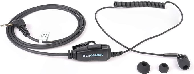 DerComms® Oorje voor Motorola Talkabout portofoons TLKR
