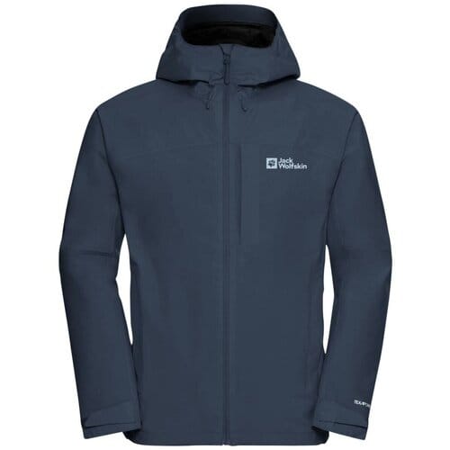 Jack Wolfskin Tempest 2L Regenjas Heren - Heren Waterdichte jas - Midnight Sky