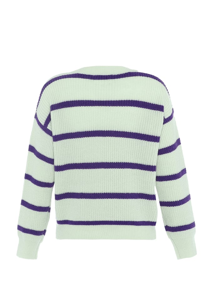 Faina Jumper Dames GEBROKEN WIT PAARS