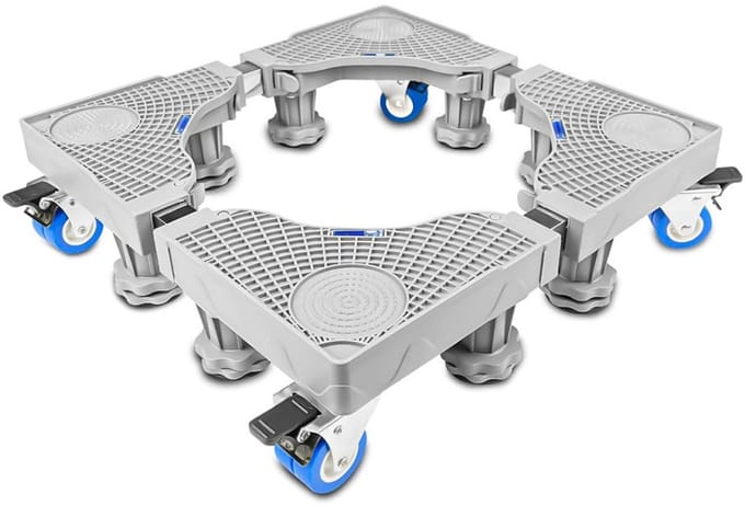 ApexArte® Wasmachine Verhoger - Ombouw - Kast - Grijs