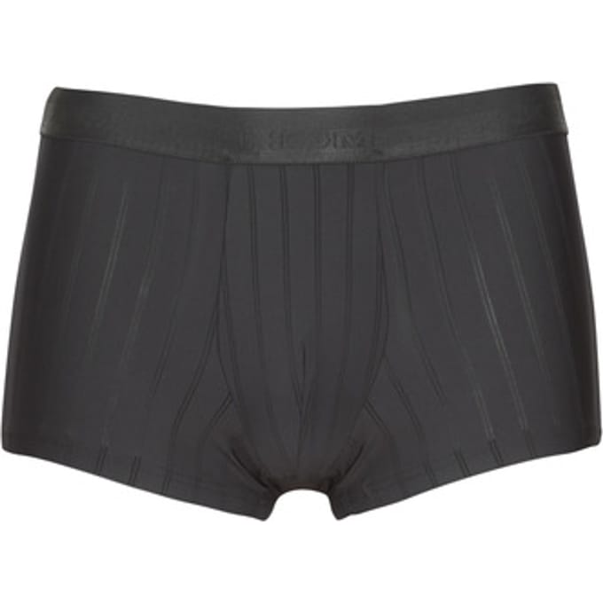 HOM - Chic Boxer Briefs (1-pack) - Heren Boxer microfiber - Zwart - Maat S