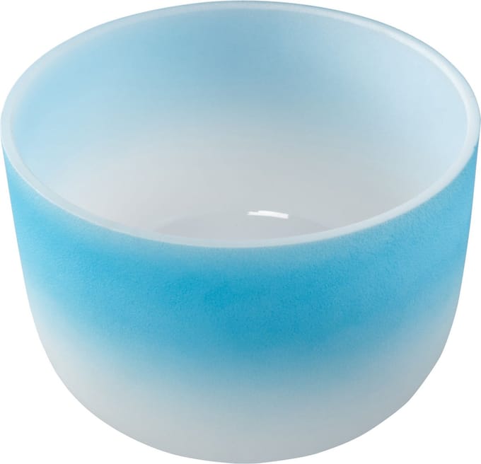 Fame Crystal Singing Bowl 10" Blue G4 440 Hz - Klankschaal