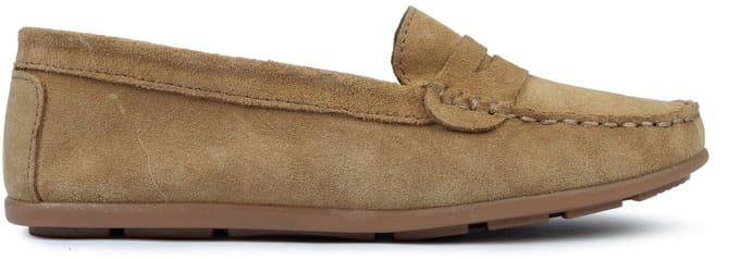 Omnio jessa loafers dames camel suède