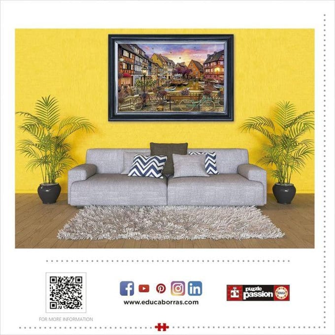 Educa - puzzel - 3000 Stukjes - Colmar - Legpuzzel