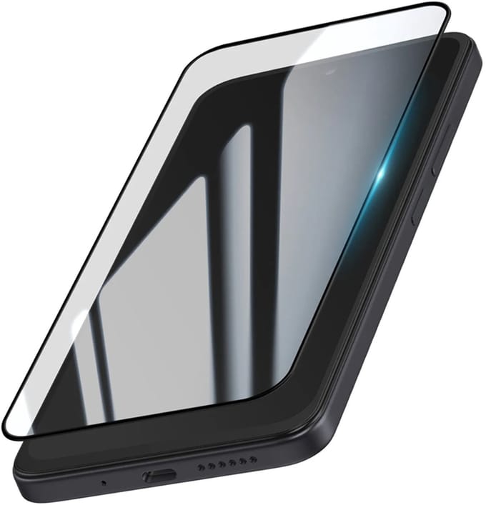 Bigben Connected, Screenprotector geschikt voor Xiaomi Redmi Note 15 4G / 5G - 3D 9H Tempered Glass, Transparant