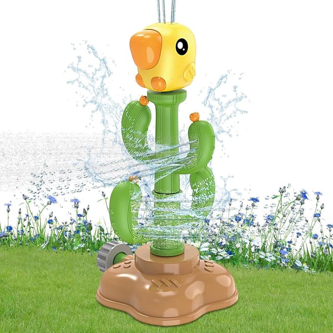 Cactus Sproeier - Watersproeier Speelgoed - Buiten Spelen - Speels Ontwerp - 14 x 12 x 27 cm - Cactus