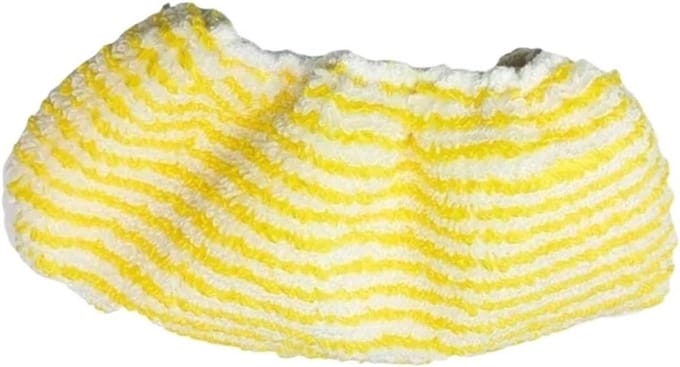 Microvezel Dweilhoezen - Stoomreiniger Pads - Vloeren Schoonmaken - Sterk Waterabsorberend - Set van 2 - Wit