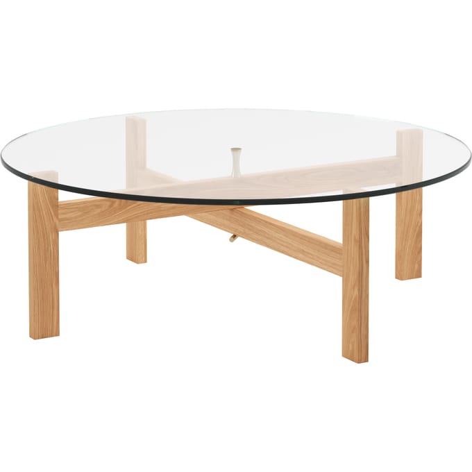 Moebe - Salontafel rond - naturel - beige
