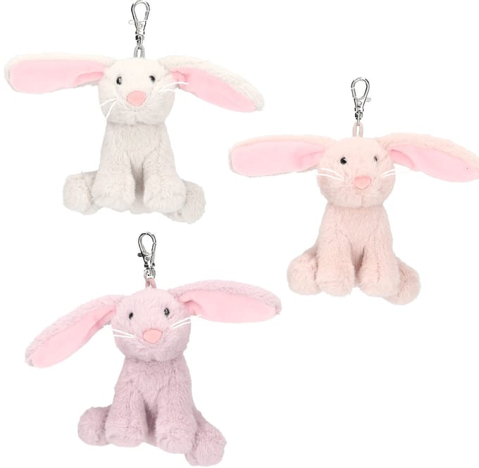 Depesche - Princess Mimi knuffel hanger konijn Nelly - 1 stuk