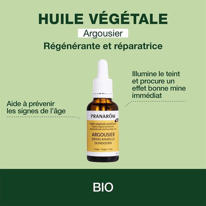 Pranarom - Duindoorn Plantaardige Olie - Bio - 30 ml