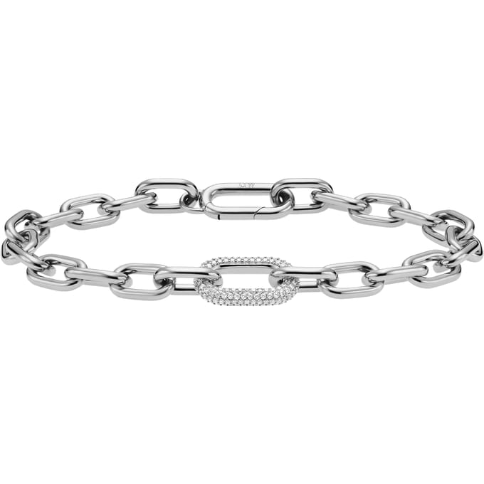 Daniel Wellington DW Crystal Link 155mm Silver