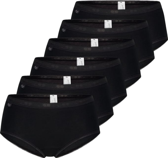 sloggi Dames midi slip 6 pack Basic+