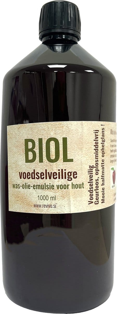 BIOL - 1000 ml - Voedselveilige was-olie-emulsie