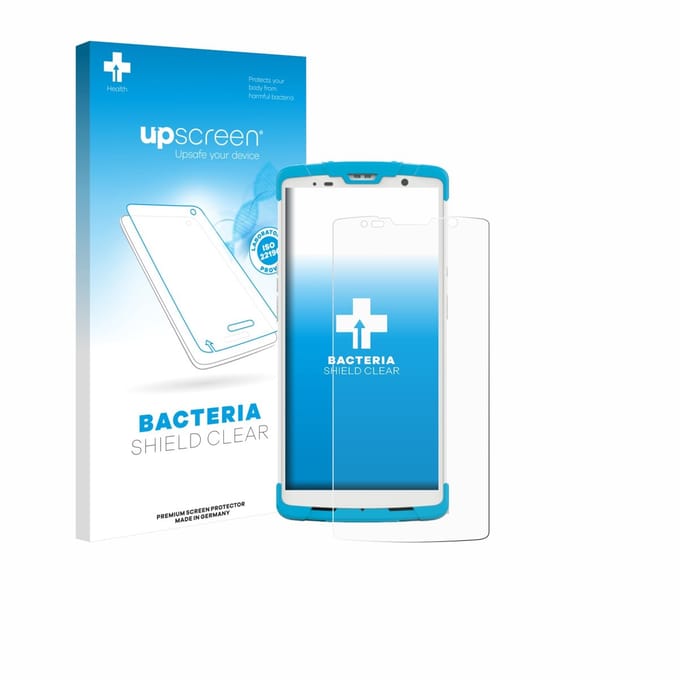 upscreen - Screenprotector voor Newland SD55 Lynx MD - Folie Beschermfolie transparant antibacterieel