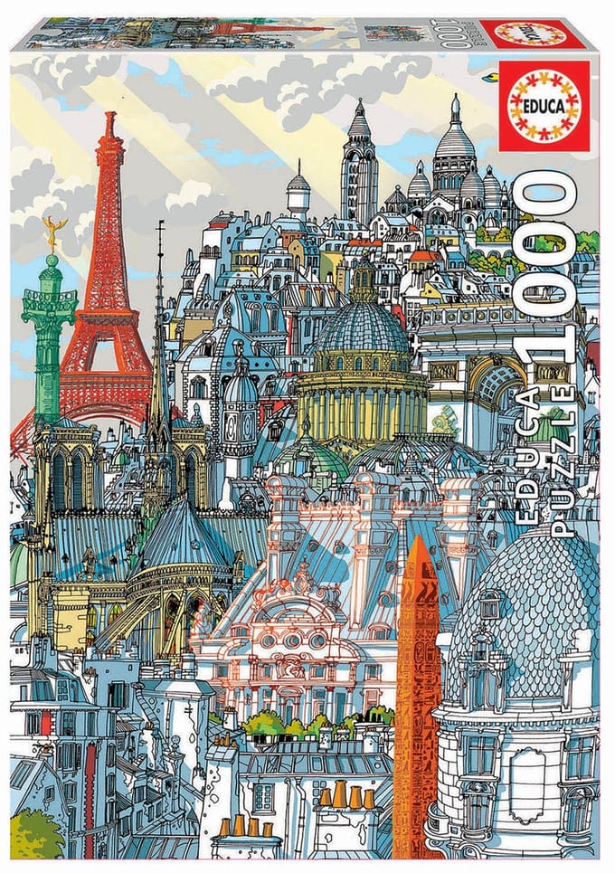 EDUCA - puzzel - 1000 stuks - PARIJS