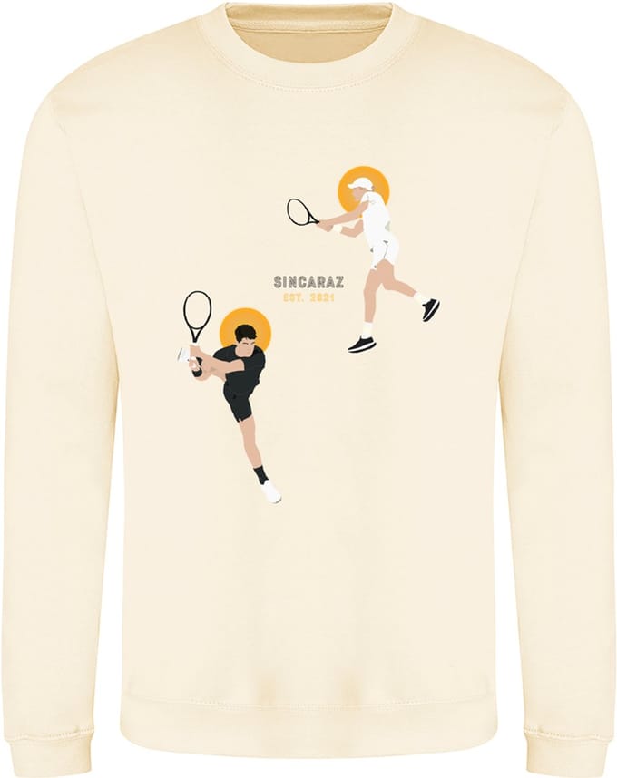 Sincaraz - unisex tennis trui