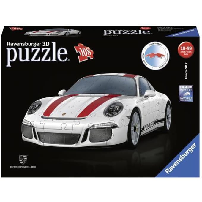 Ravensburger 3D-puzzel auto (Porsche 911R)