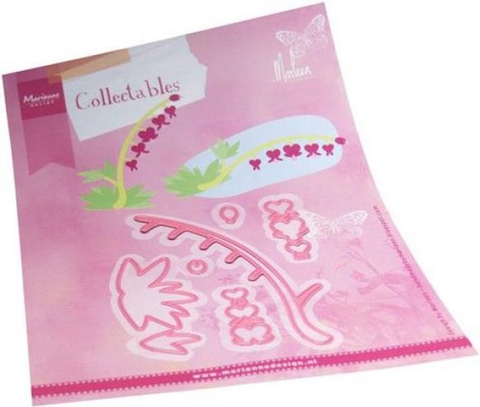 Marianne Design Collectable, Bleeding hearts by Marleen