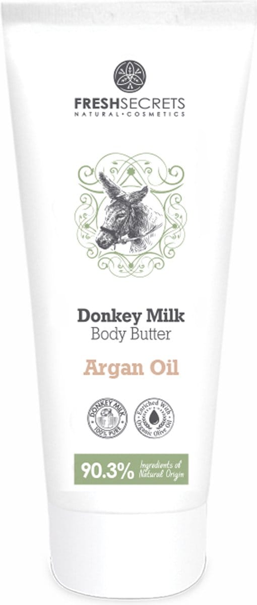 Fresh Secrets Body Butter Ezelinnenmelk & Arganolie 200ml