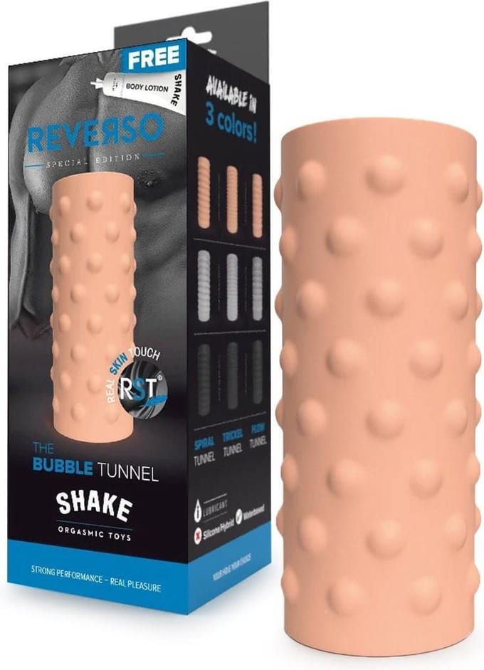 Shake Orgasmic Toys The Bubble Masturbator - beige
