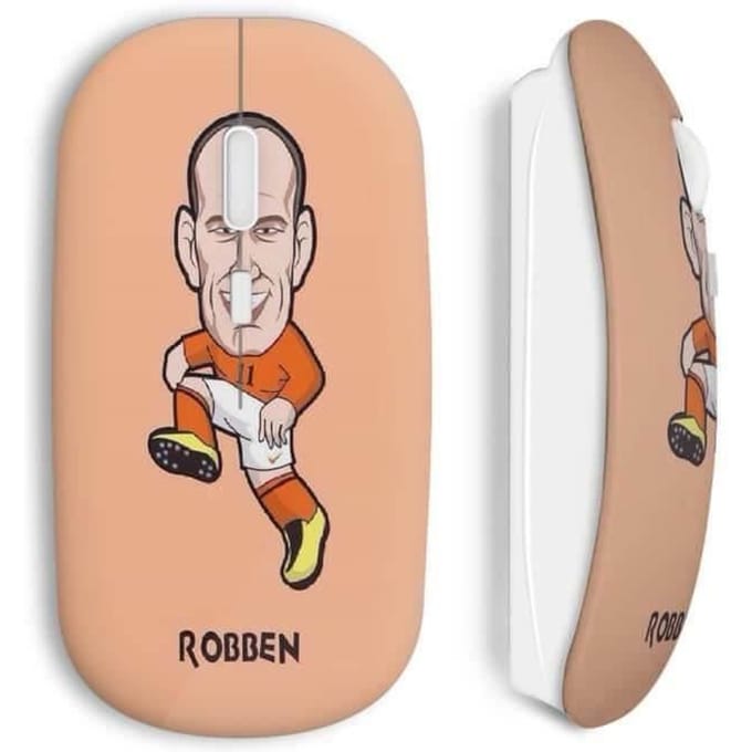 Robben Voetbal draadloze muis
