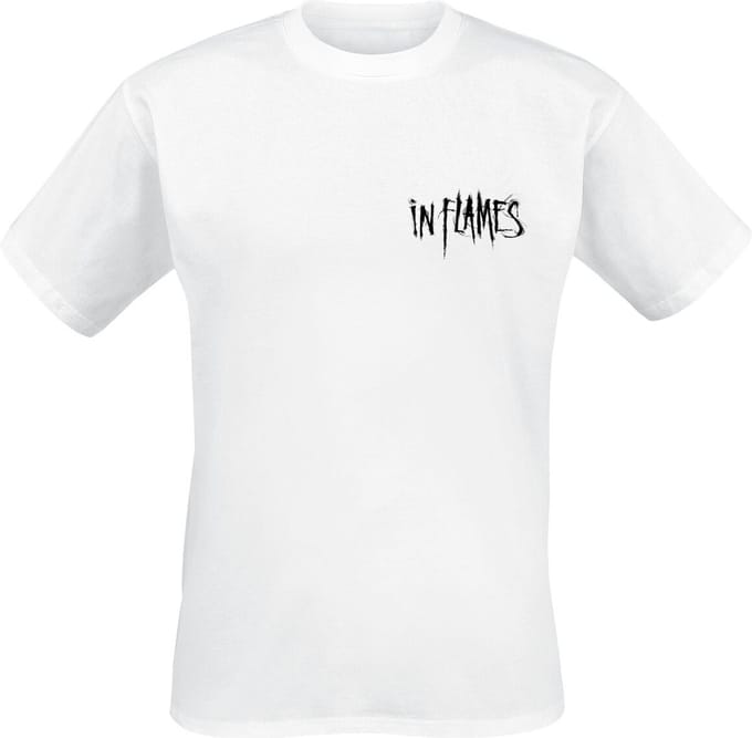 In Flames Countdown Heren T-shirt - wit - S