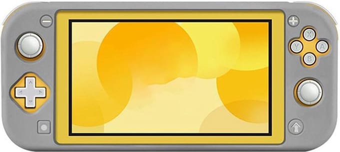 Shop4 - Zachte Bescherm Case Grijs - Geschikt voor Nintendo Switch Lite