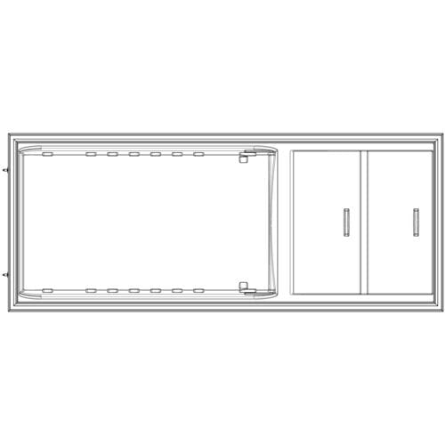 AEG Witte koelkastdeur - 538x1313.5mm 8085264011