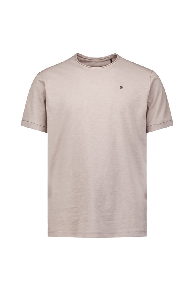 No Excess T-shirt Crewneck Slub Clay Größe: S | Basic T-Shirts Outlet | Herren