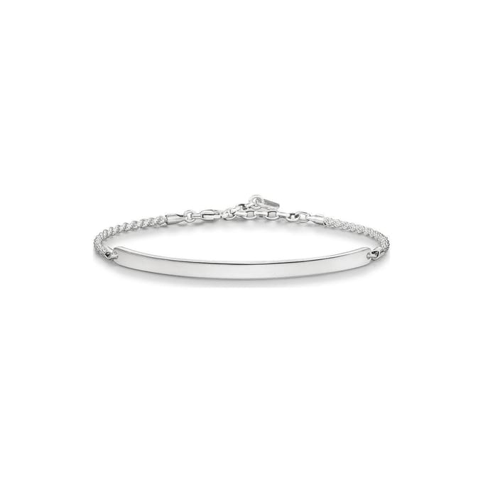 Thomas Sabo Armband 925 sterling zilver Zilver 17 Zilver 32004345