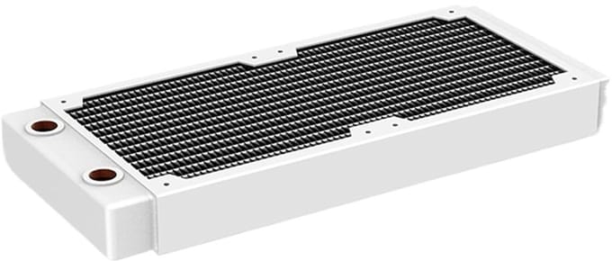 Koelradiator RC-serie - Koeler - Componenten Koelen - Dikte 30 mm - 240 mm - Wit