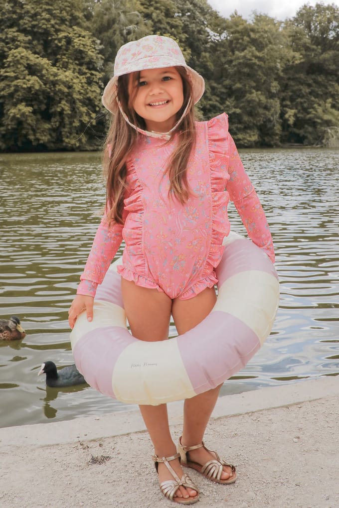 Louise Misha Sun Hat Devy Cream Bucolia Fields Taglia: 6-8Y | Accessori Outlet | kids | Bianco