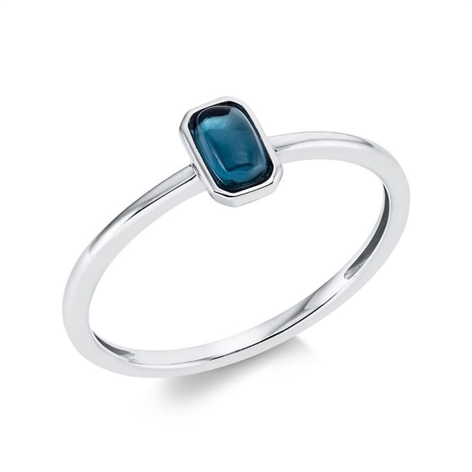 Luna Creation - 1FP72W854-4 - Ring - Dames - 750WG - Ringmaat 54