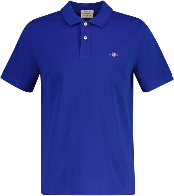 Gant Shield Pique Polo Heren - Maat L
