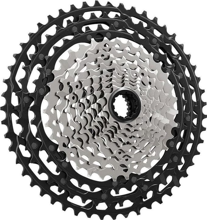 Shimano Cassette Xtr Cs-m9100 12s 10-51t Zilver/zwart