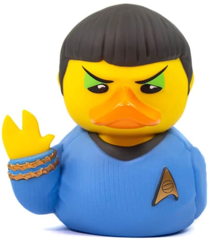 Numskull - Best of TUBBZ Boxed Badeend - Star Trek - Spock - 9cm