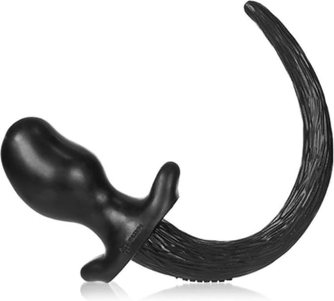 Oxballs - Mastiff - Puppy Tail Buttplug - Zwart XL
