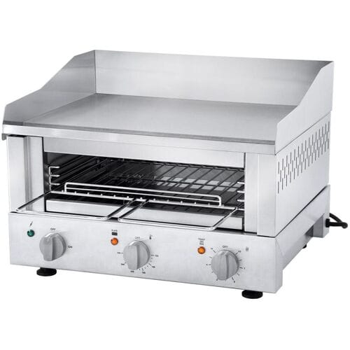ROBAND Grillrooster 500 - 3,3 kW - Grill & Salamander Zilver