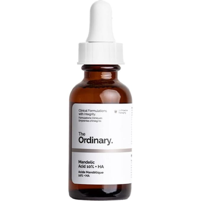 The Ordinary Mandelic Acid 10% + HA Serum 30ml white