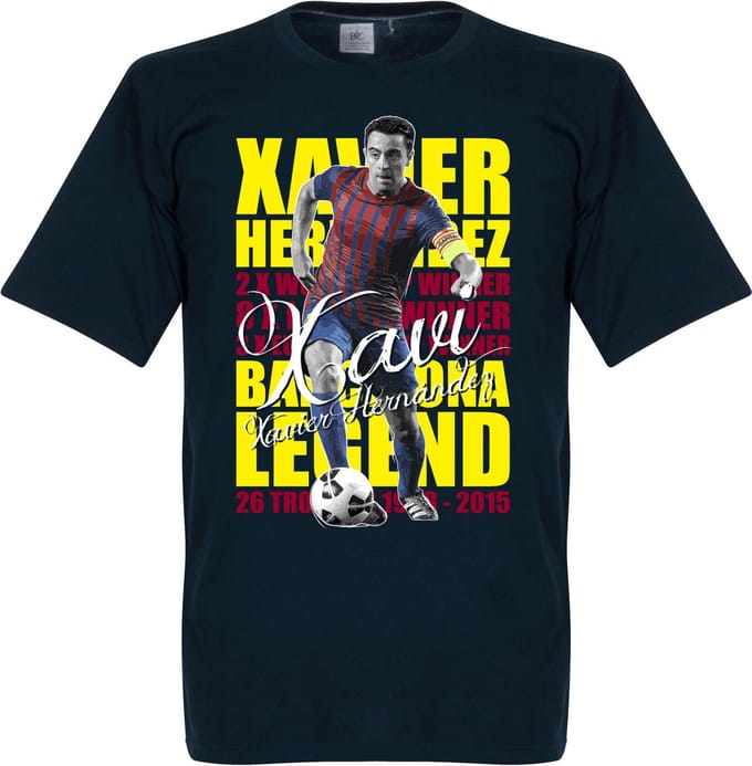Xavi Hernandez Legend T-shirt - S