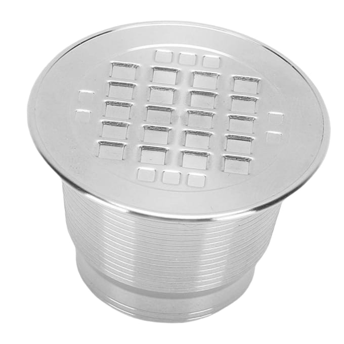 Herbruikbare Koffiecapsule Pod 304 Roestvrij Staal Hervulbare Koffiecapsule met Borstel Lepel voor Koffiemachine white