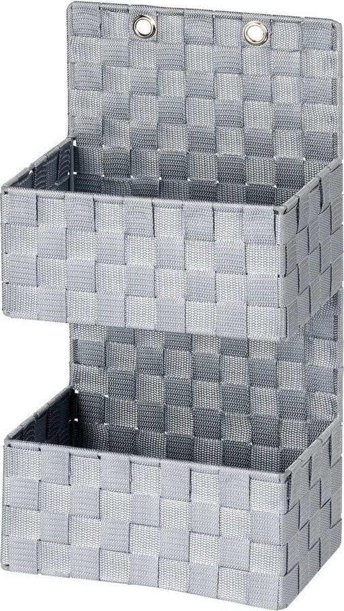 Wenko Badkamer Organizer Adria 25 X 48 Cm Polypropyleen Grijs