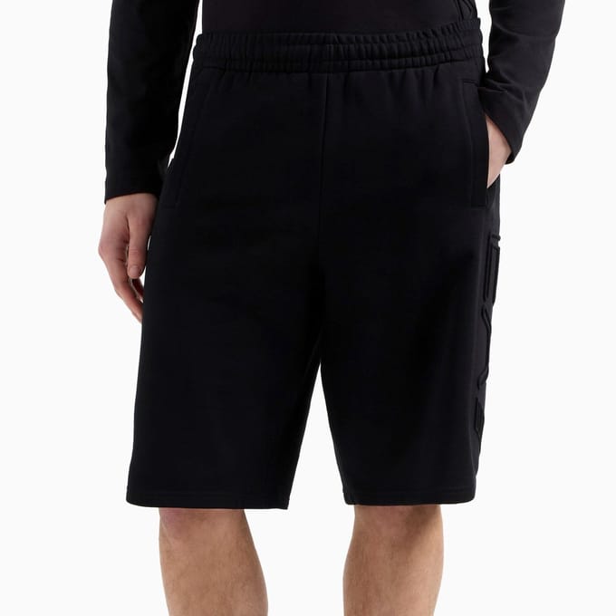 EA7 Logo Series Short Heren - Maat M