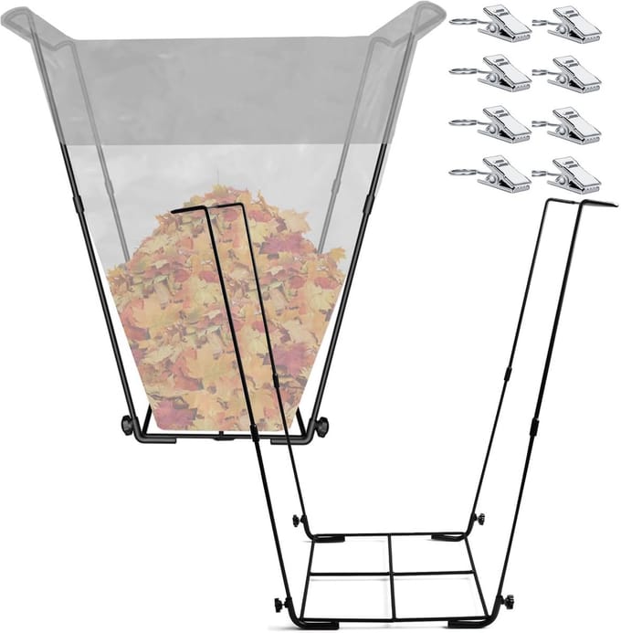 Afvalzakhouder - Grote Capaciteit 113,5-170,4 Liter - Inclusief 2 Stuks