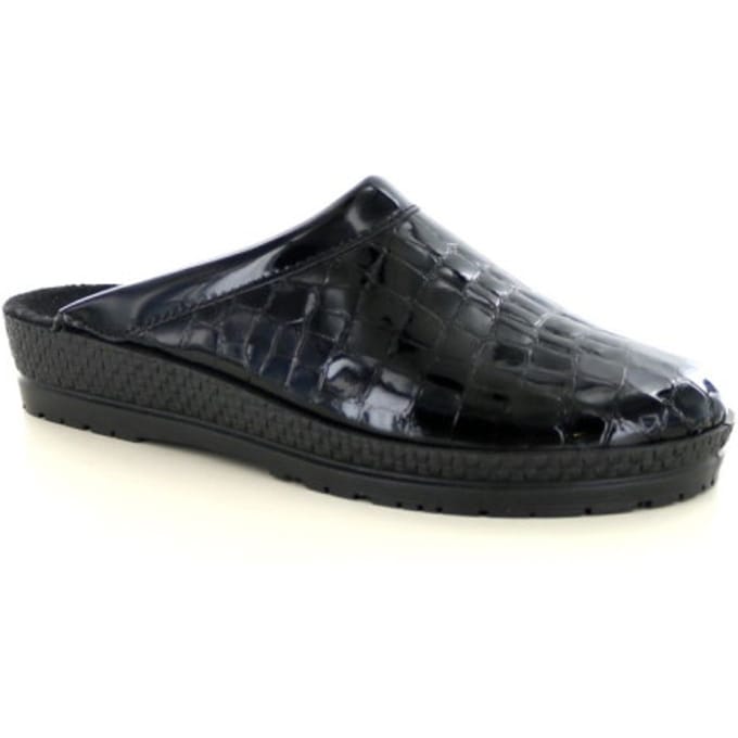 Rohde dames pantoffel - Zwart - Maat 37