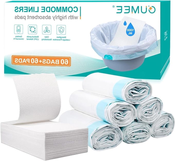 Luiertas Liners - Absorberende Pads - Hygiënisch Werken - Lekvrij Ontwerp - 120 Stuks - Wit